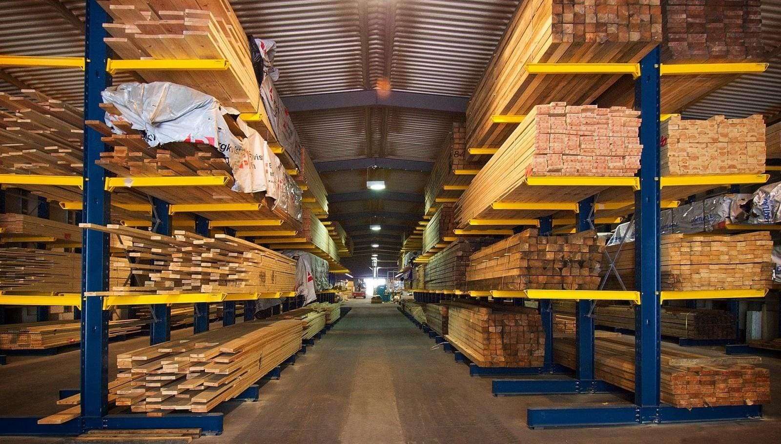 Хранение пиломатериалов на складе