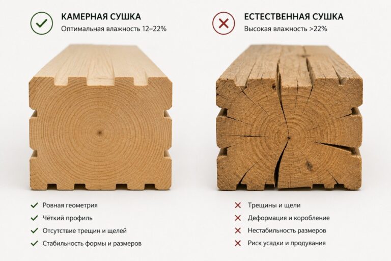 Производство профилированного бруса
