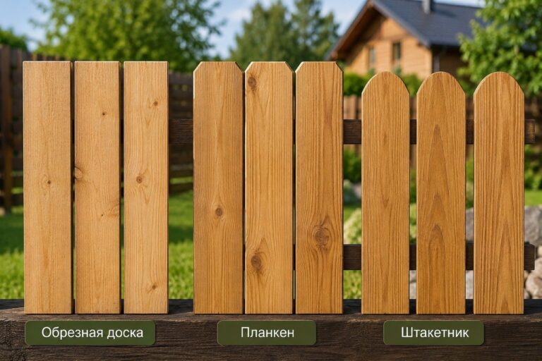Что такое заборная доска